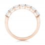 18k Rose Gold 18k Rose Gold Custom Diamond Wedding Band - Front View -  102746 - Thumbnail