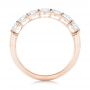 18k Rose Gold 18k Rose Gold Custom Diamond Wedding Band - Front View -  102746 - Thumbnail