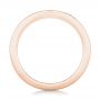 18k Rose Gold 18k Rose Gold Custom Diamond Wedding Band - Front View -  102811 - Thumbnail