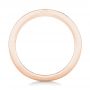 14k Rose Gold 14k Rose Gold Custom Diamond Wedding Band - Front View -  102811 - Thumbnail