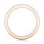 14k Rose Gold 14k Rose Gold Custom Diamond Wedding Band - Front View -  102832 - Thumbnail