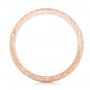 18k Rose Gold 18k Rose Gold Custom Diamond Wedding Band - Front View -  102887 - Thumbnail