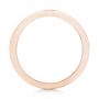 18k Rose Gold 18k Rose Gold Custom Diamond Wedding Band - Front View -  103397 - Thumbnail