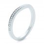 18k White Gold Custom Diamond Wedding Band