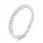 14k White Gold Custom Diamond Wedding Band