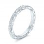 14k White Gold Custom Diamond Wedding Band