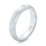  Platinum Platinum Custom Diamond Wedding Band - Three-Quarter View -  103378 - Thumbnail