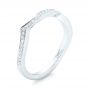 18k White Gold Custom Diamond Wedding Band