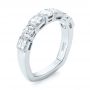 18k White Gold Custom Diamond Wedding Band