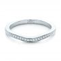  Platinum Platinum Custom Diamond Wedding Band - Flat View -  102256 - Thumbnail