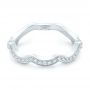  Platinum Platinum Custom Diamond Wedding Band - Flat View -  102484 - Thumbnail