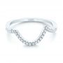  Platinum Custom Diamond Wedding Band - Flat View -  103130 - Thumbnail