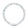  Platinum Custom Diamond Wedding Band - Front View -  102139 - Thumbnail