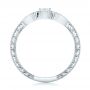 18k White Gold 18k White Gold Custom Diamond Wedding Band - Front View -  102262 - Thumbnail