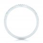  Platinum Custom Diamond Wedding Band - Front View -  102753 - Thumbnail