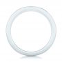 18k White Gold 18k White Gold Custom Diamond Wedding Band - Front View -  102811 - Thumbnail