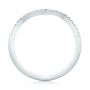  Platinum Custom Diamond Wedding Band - Front View -  103130 - Thumbnail