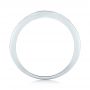  Platinum Custom Diamond Wedding Band - Front View -  103136 - Thumbnail