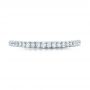  Platinum Custom Diamond Wedding Band - Top View -  102023 - Thumbnail