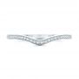  Platinum Platinum Custom Diamond Wedding Band - Top View -  102454 - Thumbnail