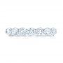  Platinum Custom Diamond Wedding Band - Top View -  102746 - Thumbnail