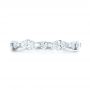  Platinum Custom Diamond Wedding Band - Top View -  103913 - Thumbnail