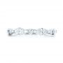  Platinum Custom Diamond Wedding Band - Top View -  103913 - Thumbnail