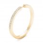 18k Yellow Gold Custom Diamond Wedding Band