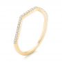 18k Yellow Gold Custom Diamond Wedding Band