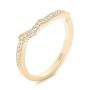 14k Yellow Gold Custom Diamond Wedding Band