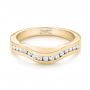 14k Yellow Gold 14k Yellow Gold Custom Diamond Wedding Band - Flat View -  103136 - Thumbnail