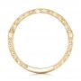 14k Yellow Gold 14k Yellow Gold Custom Diamond Wedding Band - Front View -  102139 - Thumbnail