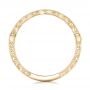 18k Yellow Gold 18k Yellow Gold Custom Diamond Wedding Band - Front View -  102139 - Thumbnail