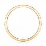 18k Yellow Gold 18k Yellow Gold Custom Diamond Wedding Band - Front View -  102245 - Thumbnail