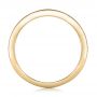14k Yellow Gold 14k Yellow Gold Custom Diamond Wedding Band - Front View -  102256 - Thumbnail