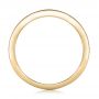 18k Yellow Gold 18k Yellow Gold Custom Diamond Wedding Band - Front View -  102256 - Thumbnail