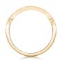 14k Yellow Gold 14k Yellow Gold Custom Diamond Wedding Band - Front View -  102300 - Thumbnail