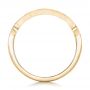 14k Yellow Gold 14k Yellow Gold Custom Diamond Wedding Band - Front View -  102300 - Thumbnail