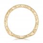 18k Yellow Gold 18k Yellow Gold Custom Diamond Wedding Band - Front View -  102350 - Thumbnail