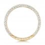 18k Yellow Gold 18k Yellow Gold Custom Diamond Wedding Band - Front View -  102414 - Thumbnail