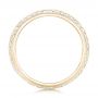 14k Yellow Gold 14k Yellow Gold Custom Diamond Wedding Band - Front View -  102521 - Thumbnail