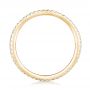 18k Yellow Gold 18k Yellow Gold Custom Diamond Wedding Band - Front View -  102608 - Thumbnail