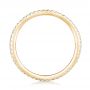 14k Yellow Gold 14k Yellow Gold Custom Diamond Wedding Band - Front View -  102608 - Thumbnail