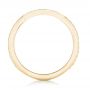 18k Yellow Gold 18k Yellow Gold Custom Diamond Wedding Band - Front View -  102837 - Thumbnail