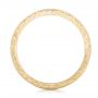 14k Yellow Gold 14k Yellow Gold Custom Diamond Wedding Band - Front View -  102887 - Thumbnail