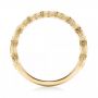 18k Yellow Gold 18k Yellow Gold Custom Diamond Wedding Band - Front View -  103039 - Thumbnail