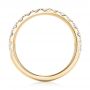 14k Yellow Gold 14k Yellow Gold Custom Diamond Wedding Band - Front View -  103140 - Thumbnail