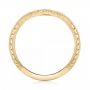 18k Yellow Gold 18k Yellow Gold Custom Diamond Wedding Band - Front View -  103145 - Thumbnail