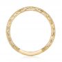 14k Yellow Gold 14k Yellow Gold Custom Diamond Wedding Band - Front View -  103326 - Thumbnail