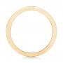18k Yellow Gold 18k Yellow Gold Custom Diamond Wedding Band - Front View -  103397 - Thumbnail